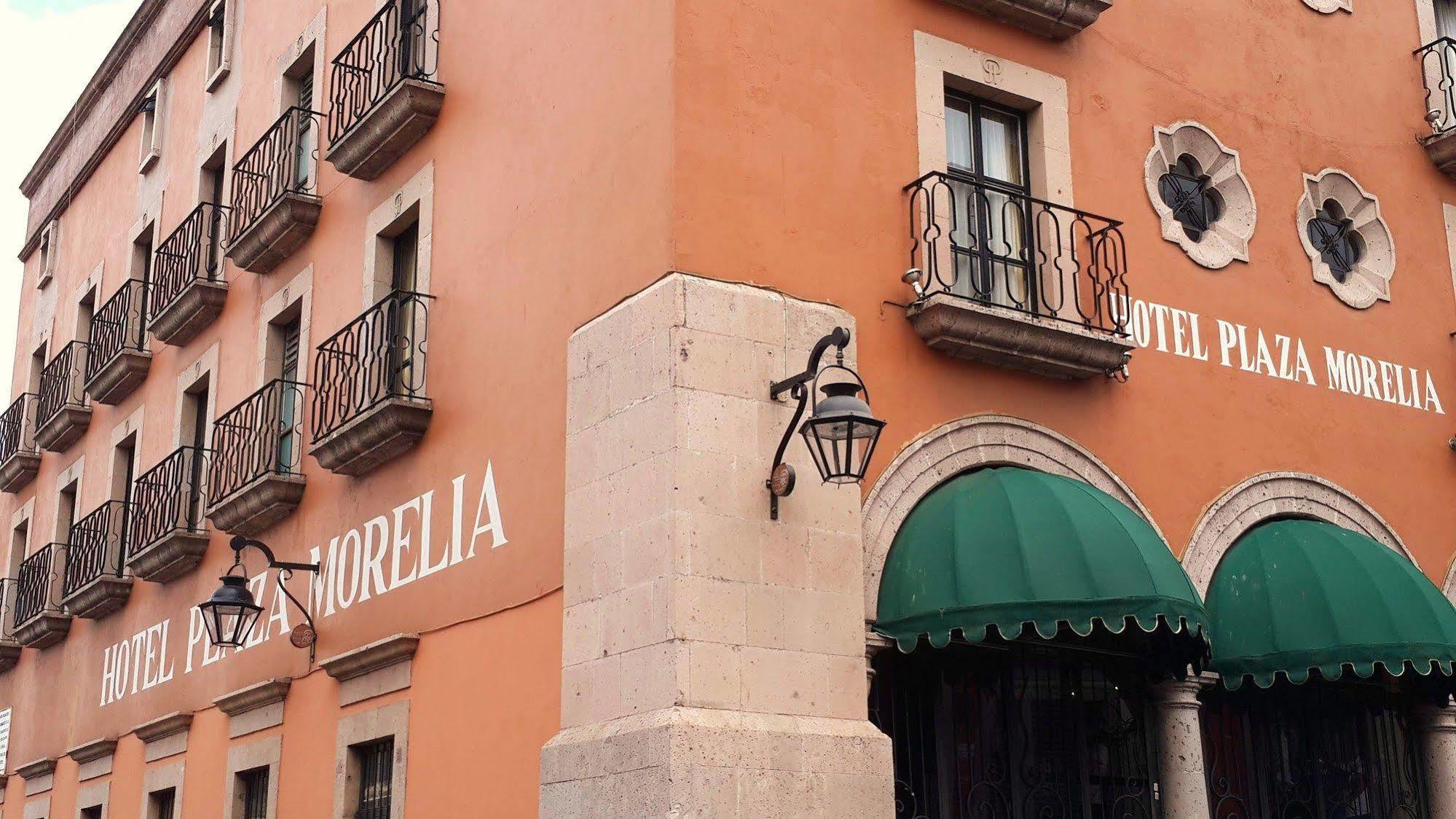 Hotel Plaza Morelia Bagian luar foto